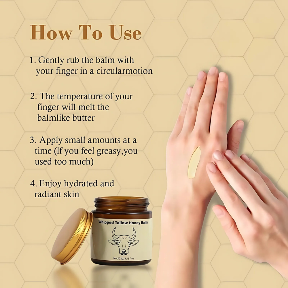 Whipped Honey Balm Tallow